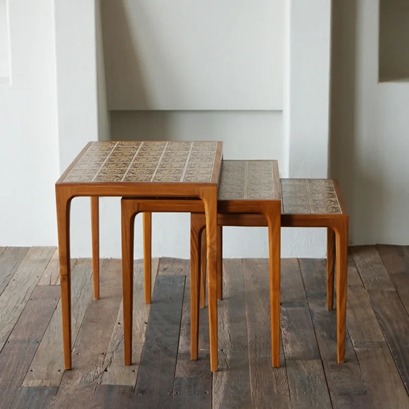 teak furniture small apartment coffee table solid wood teak coffee table tea table