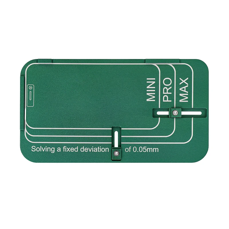 YCS M. Y Universal Mold for Frame Fitting for Phone 12-17 Series Mobile Phone Adhesive Film Mould Alignment Mold
