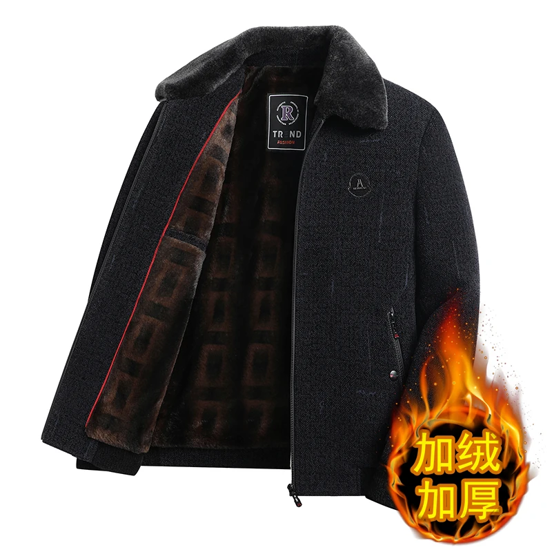 

Повседневные винтажные парки, верхняя одежда, однотонные мужские модные куртки с воротником-стойкой, роскошные осенне-зимние теплые куртки-парки для мужчин