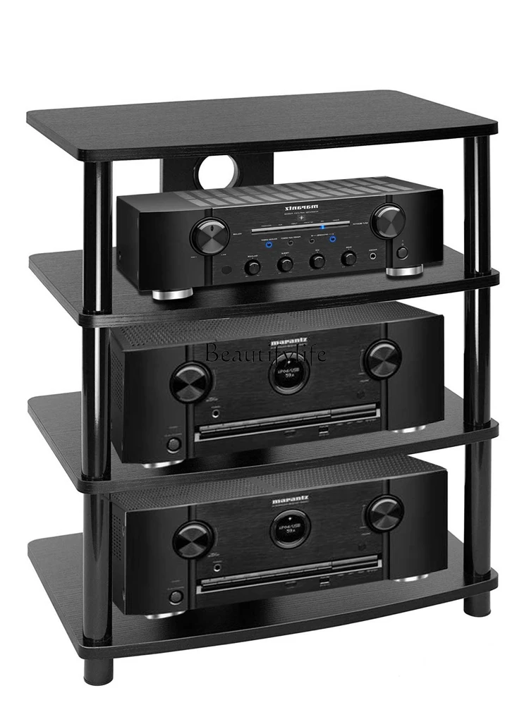 Audio Video Appliances Shelf Monitor Amplifier Rack Audio Shelf Amplifier Cabinet Theater Room