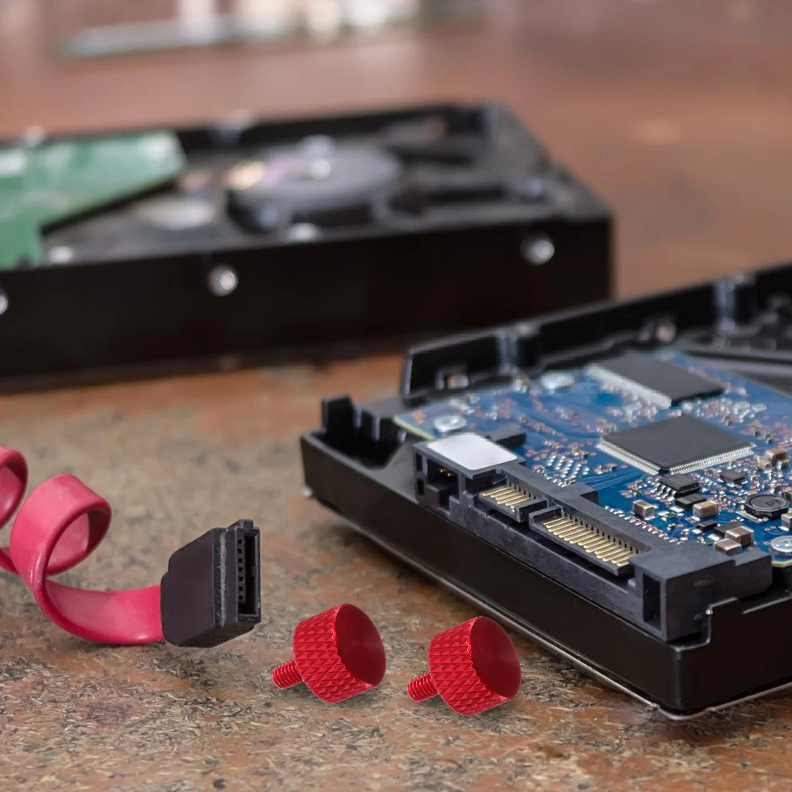 

30Pcs Durable Aluminum Alloy Computer Case Thumb Screws Easy Handtightening for Cover Power Supply Pci Slots Hard Drives