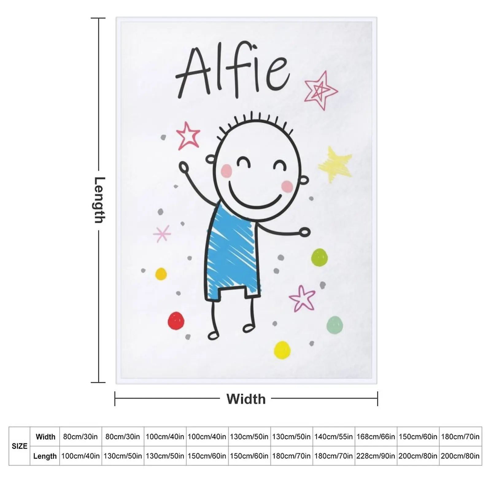 Alfie Throw Blanket Thin Custom Blankets For Bed Giant Sofa Blankets