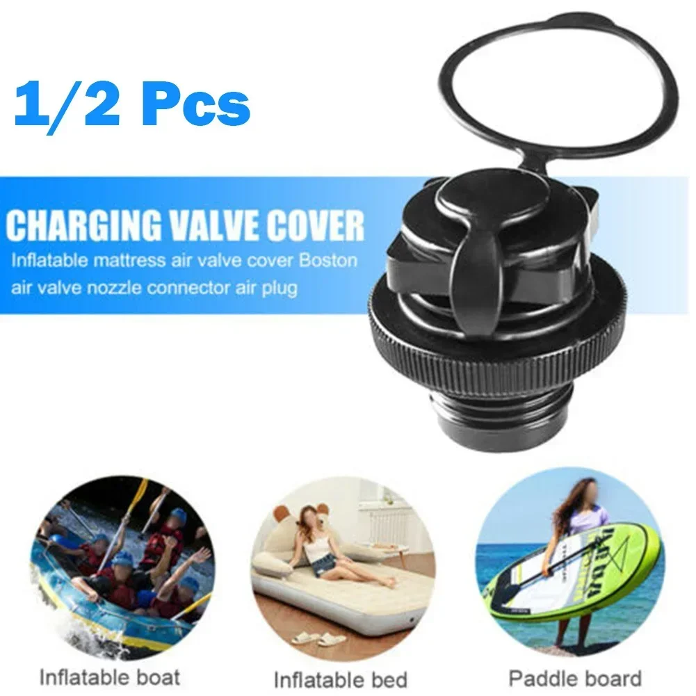 

Air Valve Nozzle Cap Inflatable Boat Kayak Raft Mattress Airbed Adapter One-Way Inflation Valve Water Sports Canoes Accessories