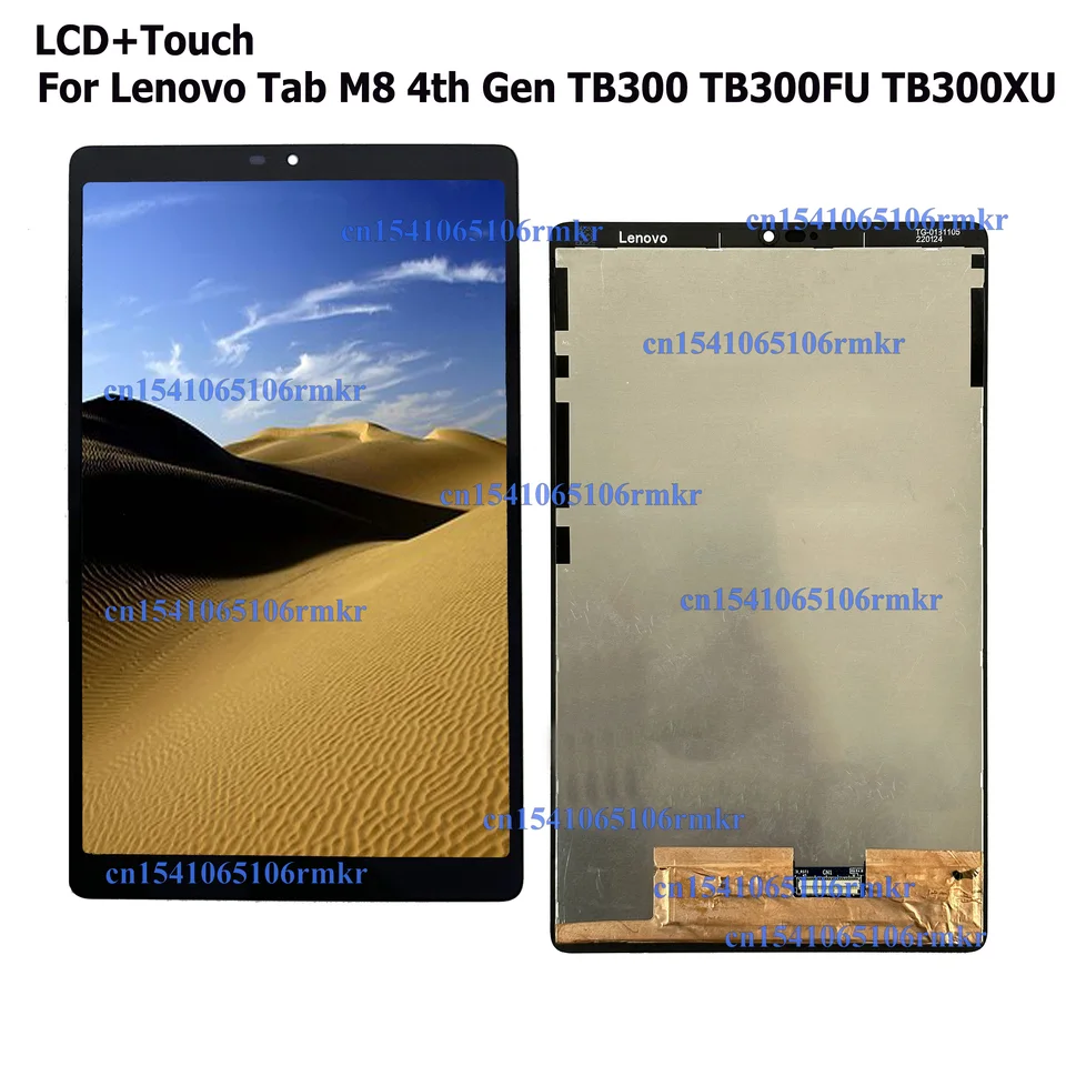 For Lenovo Tab M8 4th Gen TB300 TB300FU TB300XU TB301FU LCD