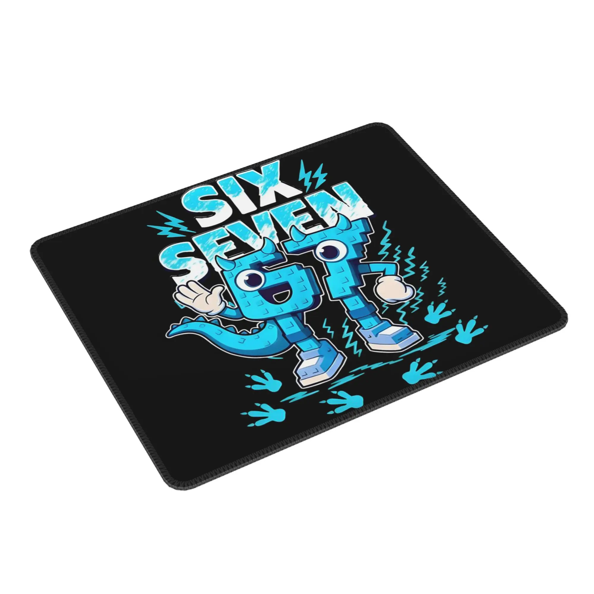 Beach Meme 67 Six Seven Italian Brainrot Mouse Pad Computer Keyboard Mouse Mat Gamer PC Laptop Desk Mat Accessories Table Mats