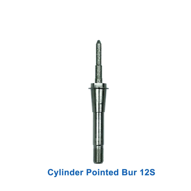 Imagem -04 - Sirona-fresadoras Dentárias Cilindro Pointed Bur 12s Step Bur Dissilicato de Lítio Ferramentas de Laboratório Dental Ccam Cerec Mcxl
