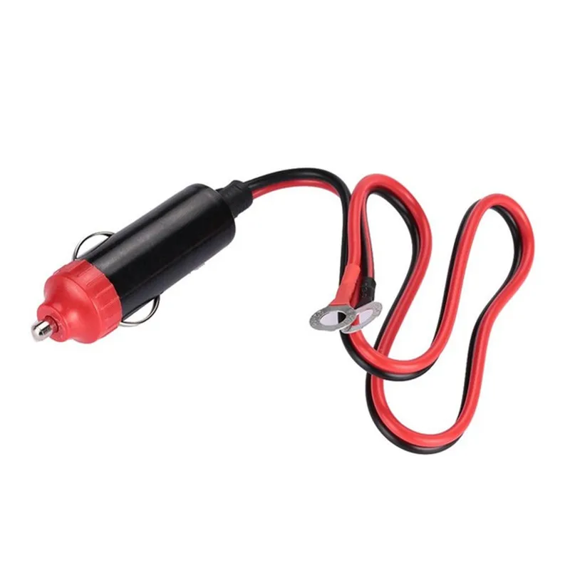 50CM 12V To 220V  Wire Cigarette Lighter Plug Cable Adapter Cord Plug Power Inverter Portable Power Supply Car Accessories