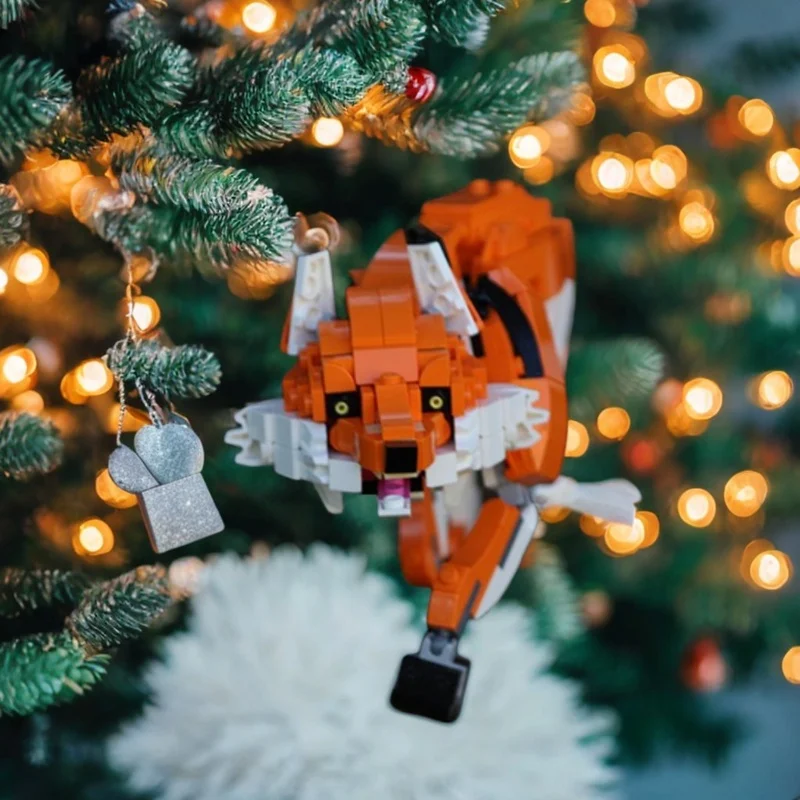 486-pezzi-moc-creator-creator-3-in-1-modello-di-volpe-rossa-blocchi-da-costruzione-regalo-di-natale-giocattolo-architettonico-mattoncini-idea-educativa-per-compleanno-3d