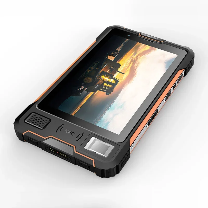 AORO P9000 Tablet Kasar Genggam Industri Mendukung 13.56Mhz IP 68 Tablet PC Tahan Air Android 8.1 Tablet Pemindaian 1D/2D