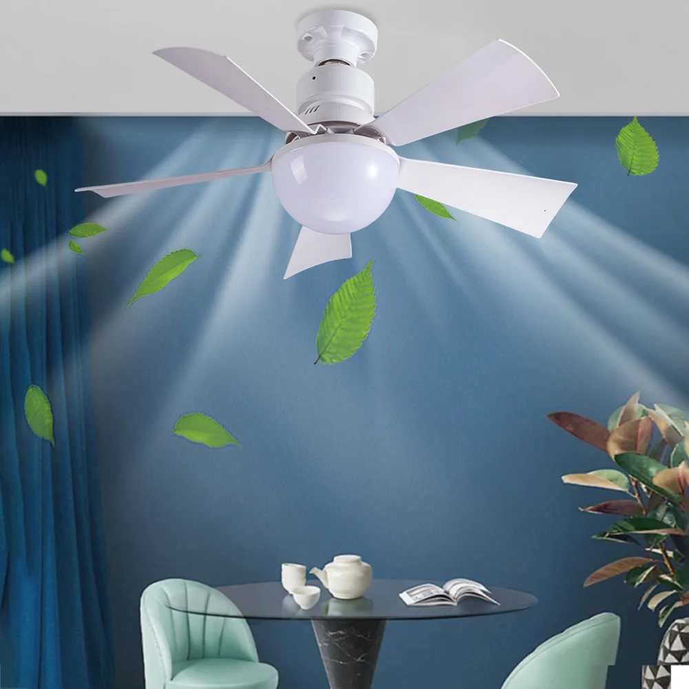 

30W Decorative Ceiling Fanlight with Remote Control Creative Fan Lamp 3 Speeds Adjustable Chandelier Fan Lamp for Living Room