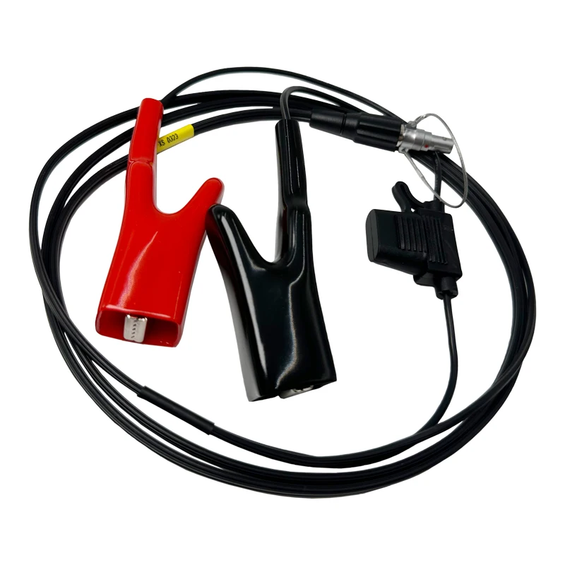Imagem -02 - Trimble Gps Heavy Duty Cabo de Alimentação para Rtk r6 r8 r7 4700 4800 Fio Receptor para Clipes Jacaré Trimble Cabo de Pinos 7