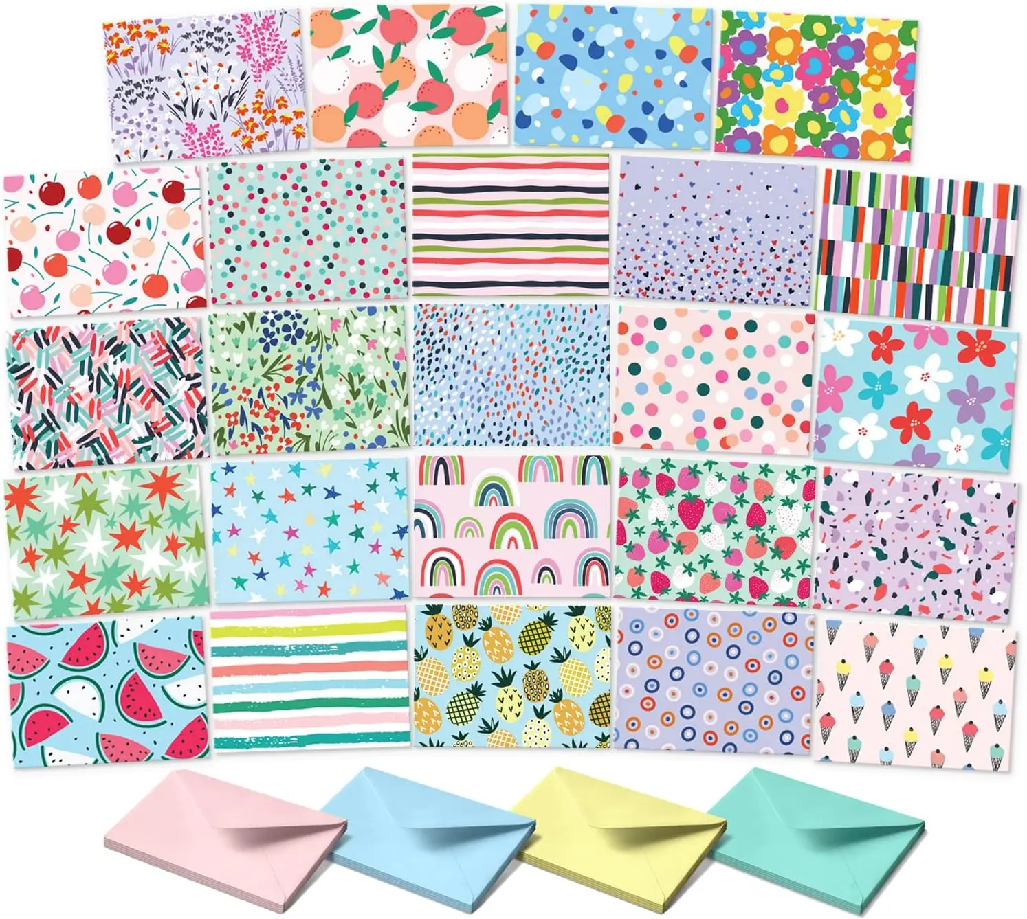 

Blank Cards for All Occasions in One Box Set - Blank Notecards with Envelopes for Handwritten Messages - All Occasion Tags Assor