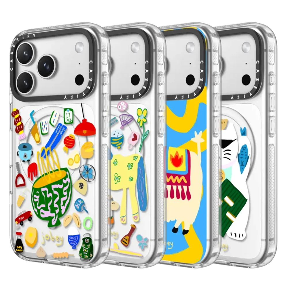 

CASETiFY Hong Kong Fresh Daily Life Series Magnetic Drop-proof Case for iPhone 13 14 15 17 16 Pro Max Air Plus Protect Cover