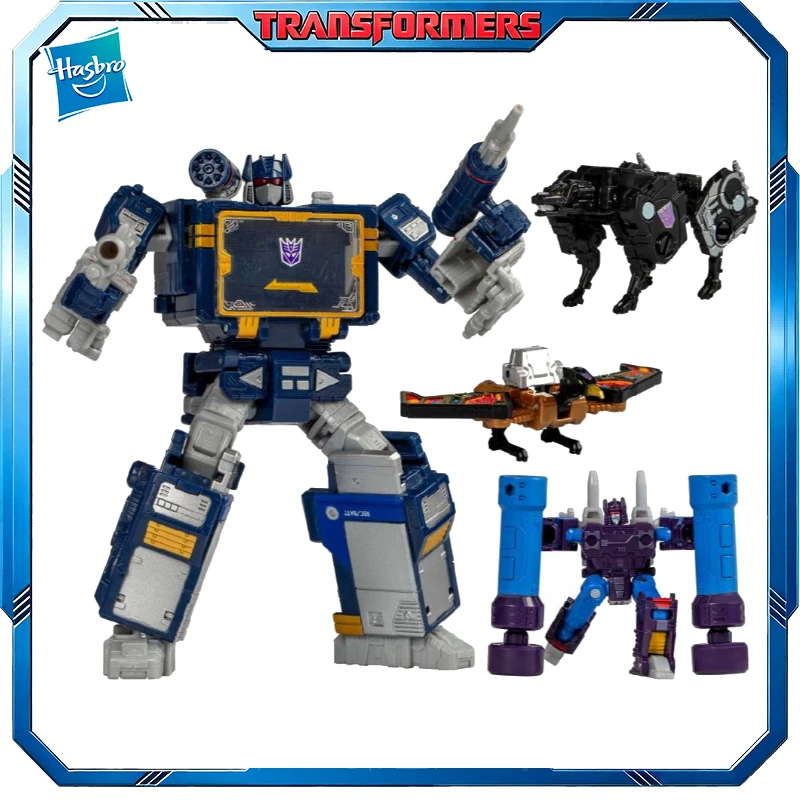 In Stock Hasbro Classic Transformers Toys Legacy United Leader Class Soundwave Action Figures Robot Toys Collectibles Hobbies view 2