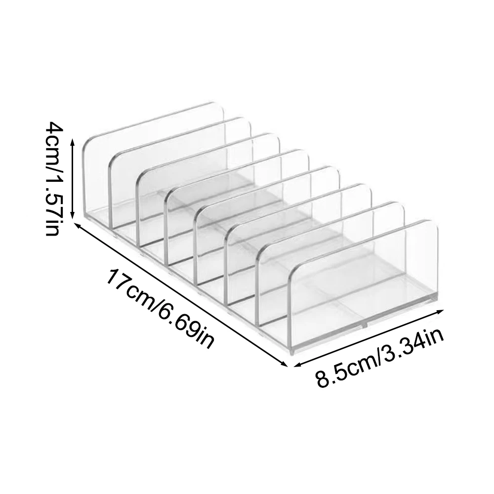 アイシャドウトレイ収納ラック透明パウダーボックスデスクトップ引き出しコンパートメントカラー化粧品棚
