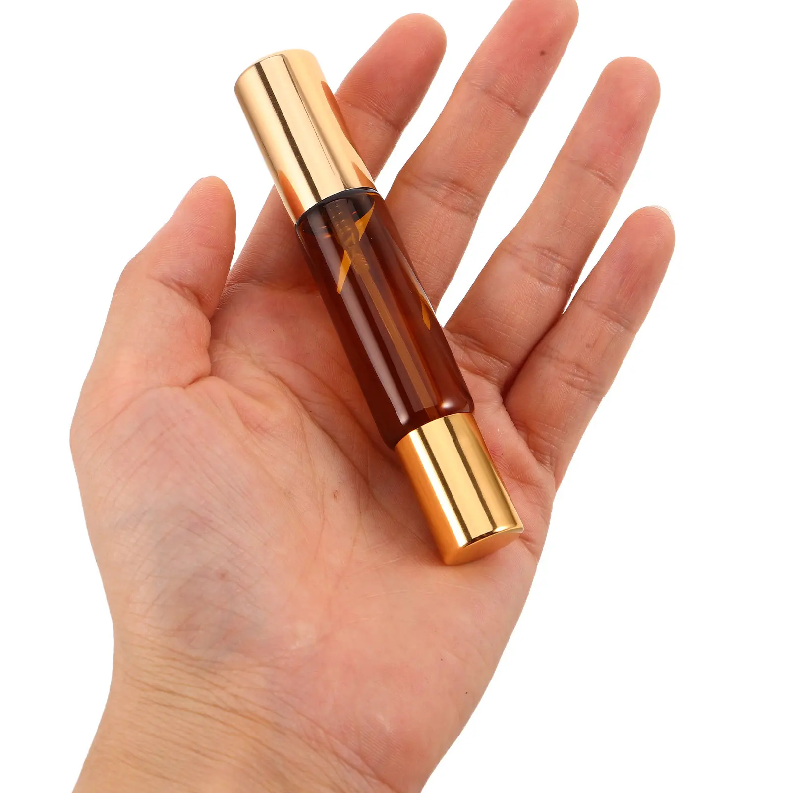 8pcs-amber-glass-essential-oil-roller-bottles-set-dual-head-leakproof-refillable-perfume-spray-container-for-travel-aromatherapy