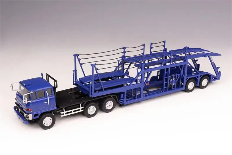 DD Models 1:64 FV High Cab Tractors w/ Plastic Transport Trailer Set  Diecast Model Car