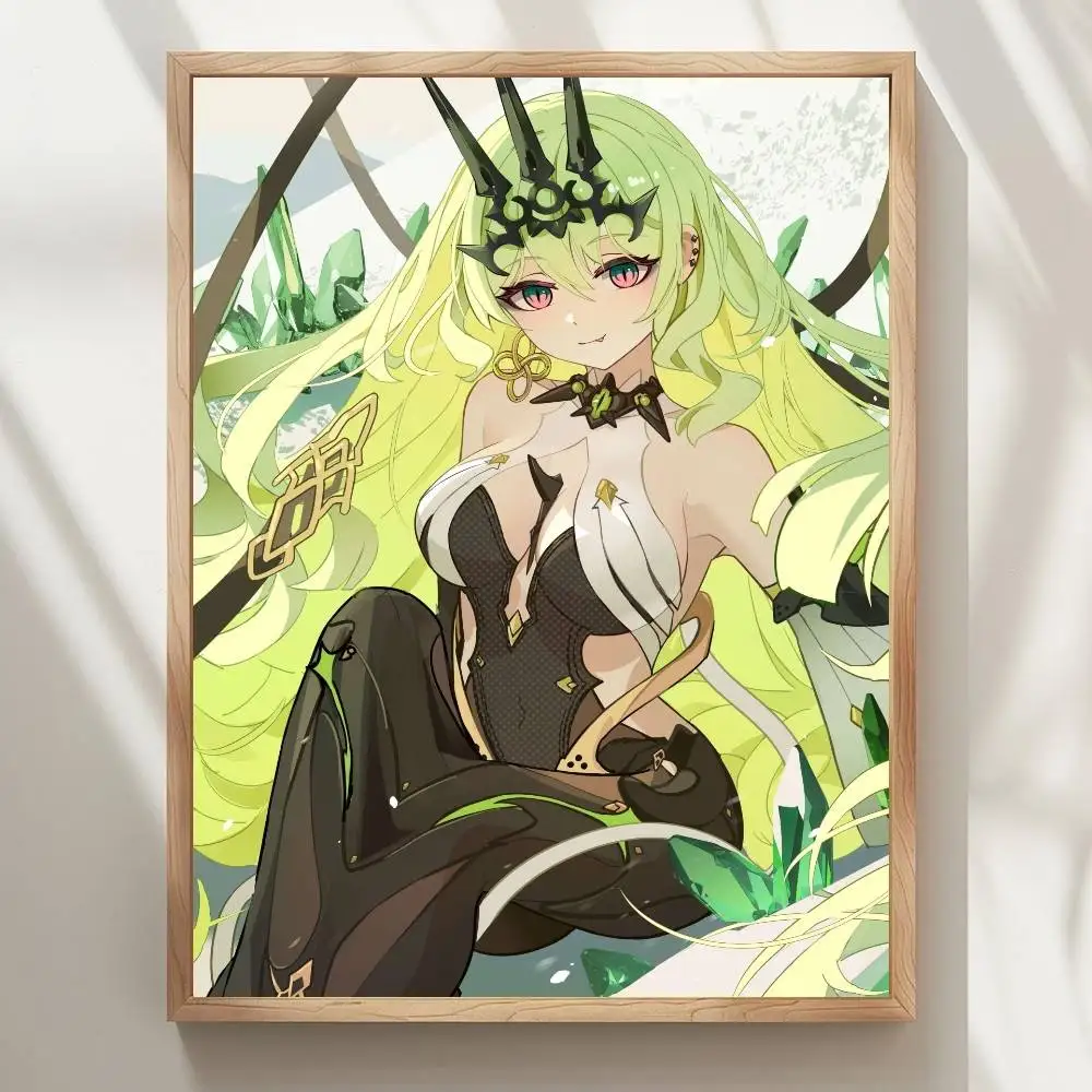 Mobius لعبة مثير فتاة المشارك عالية الجودة طباعة مقاوم للماء جدار الفن ملصق لشريط غرفة المعيشة ديكور هدية #6