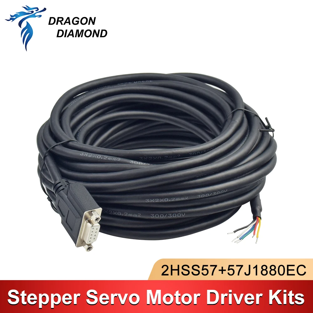 Imagem -06 - Motor de Loop Fechado Híbrido e Driver Motor de Passo 25 nm 2000rpm 5a Eixo mm 2hss57 Mais 57j1880ec Automação Cnc Jmc-nema23