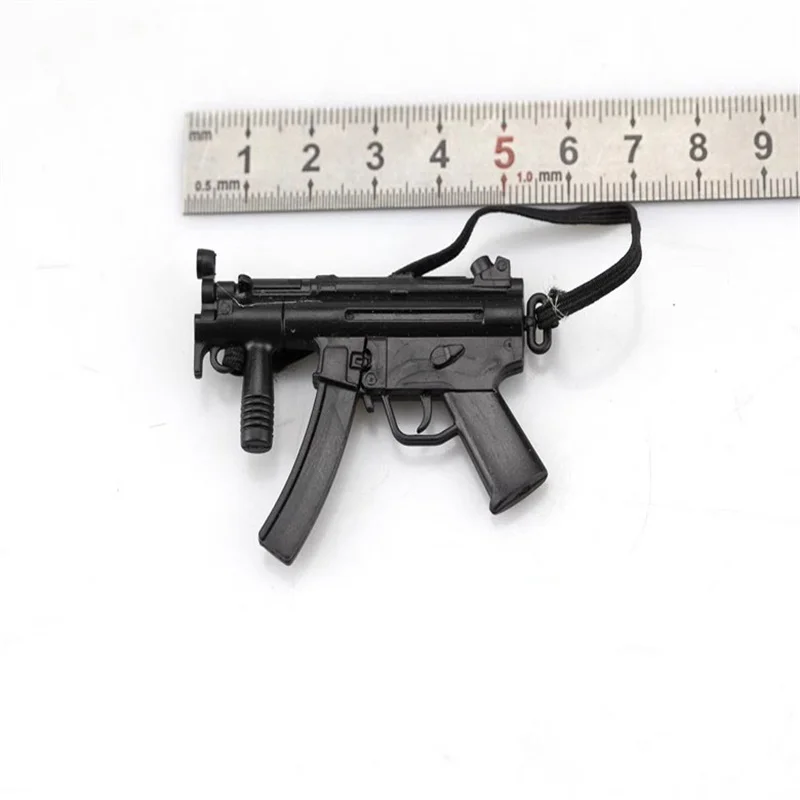 

Hot Sale 1/6 Soldier Accessories MP5K Plastic Weapon Toy Immovable Model Fit 12'' Action Figure Body In Stock