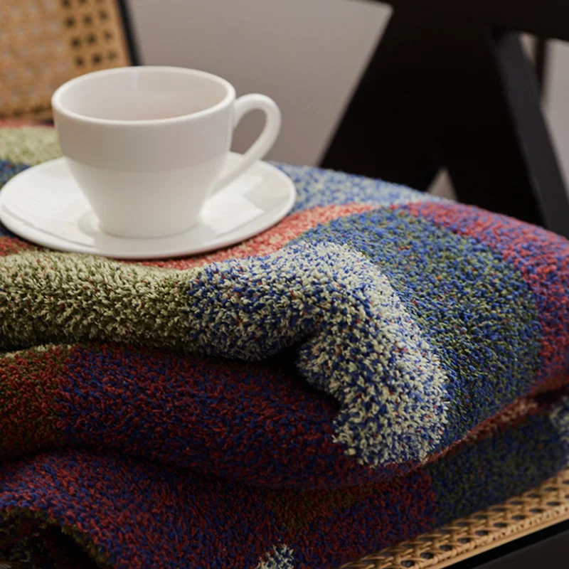 Ретро-плед из вельветовой вяза – обзор и цена Home Textiles Luxury
