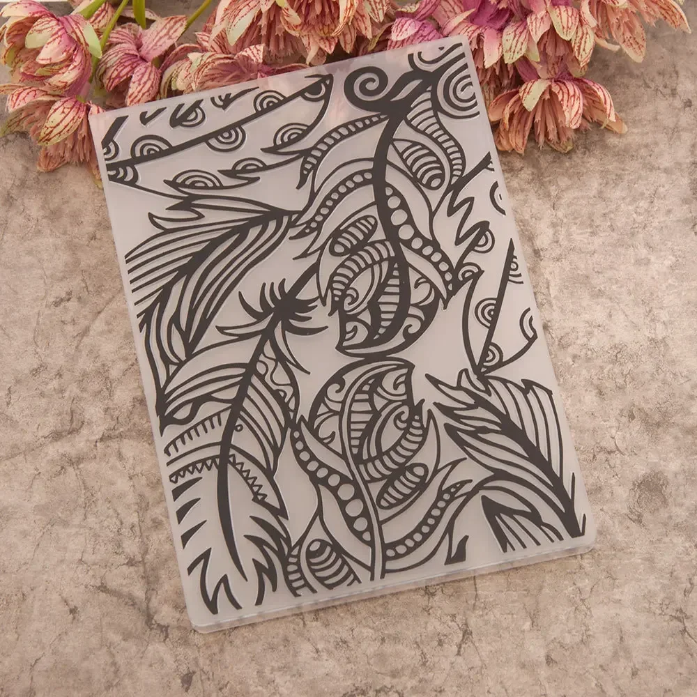 Фотофон с листьями, пластиковая бумажная карта, шаблон, форма для изготовления карт, фотоальбом, Декор, поделки EM287