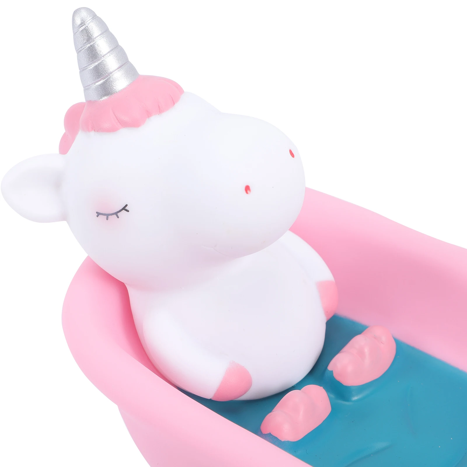 

Creative Unicorn Bath Cartoon Tray Ceramic Holder Bar Container Unicorn Pattern Box Bathroom Decor