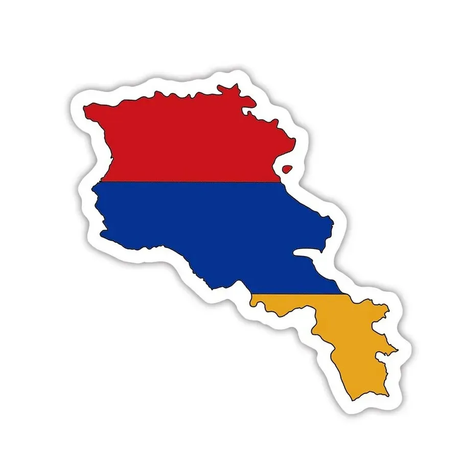 

Наклейка на ноутбук на бампер заднего окна, водонепроницаемая, A0592, № 13 см/17 см, "флаг России"