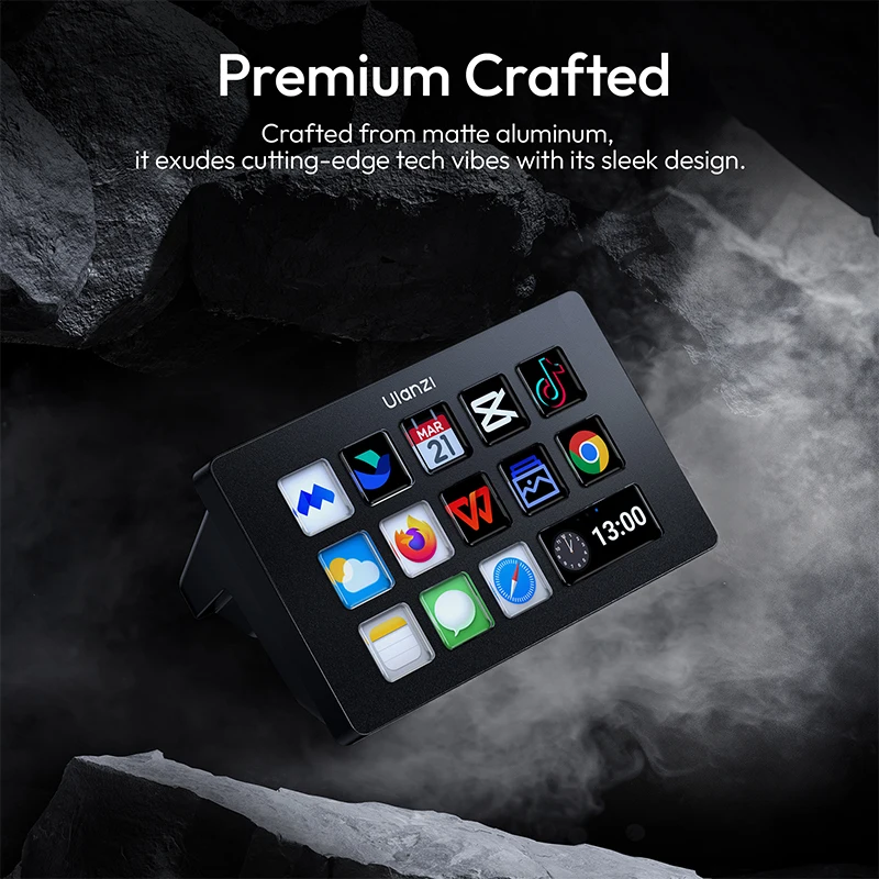 Ulanzi D200 StreamDeck Visual Keyboard 13 Keys LCD Button