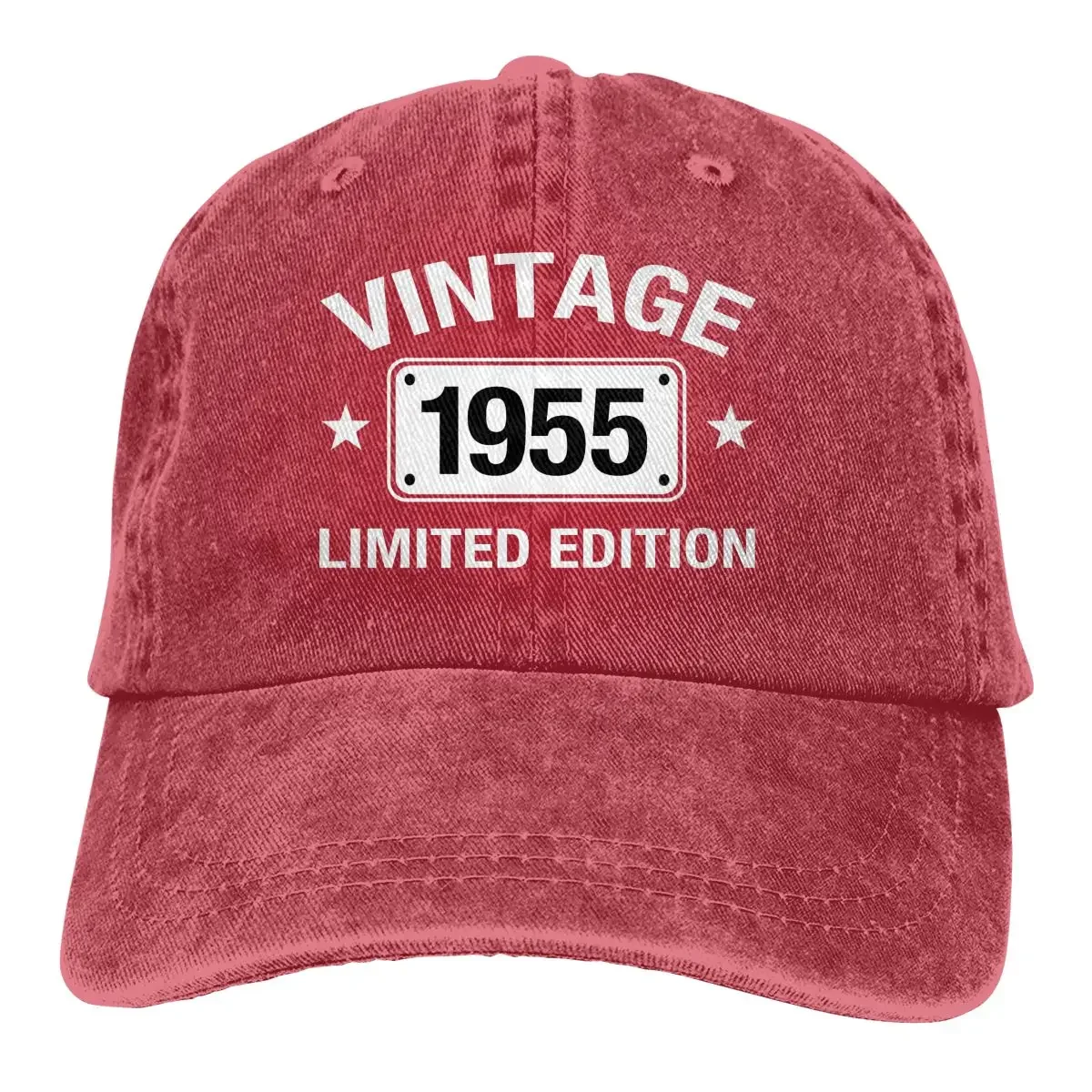 Vintage 1955 Baseballmütze für Männer und Frauen, limitierte Auflage, lustige, verstellbare, mit Baumwolle bestickte Baseballkappe zum 69. Geburtstag