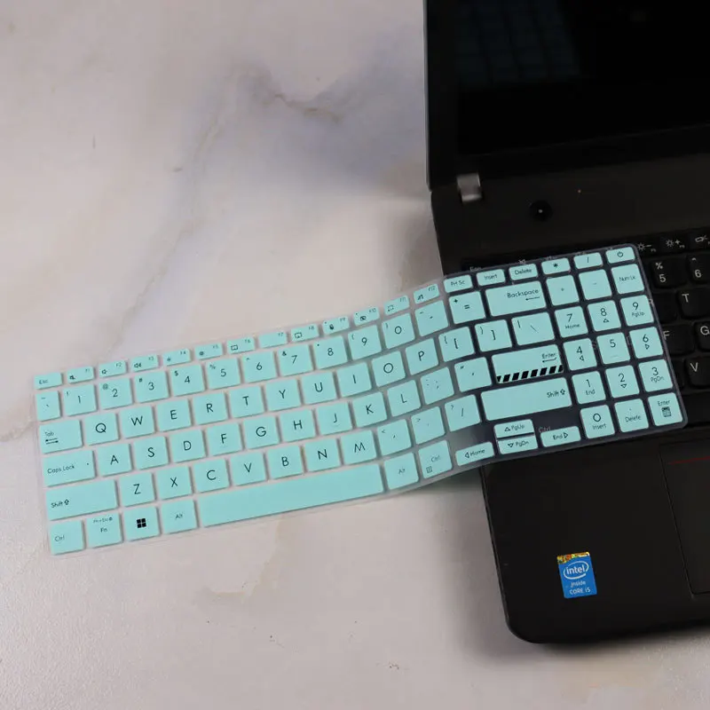 ノートパソコン用キーボードカバー,asus vivobook用スキン,16インチ