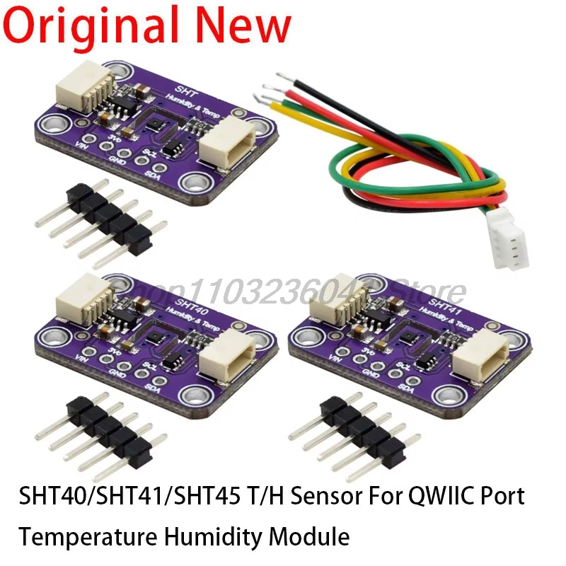 SHT40 SHT41 SHT45 T/H sensor For QWIIC port Temperature and humidity module