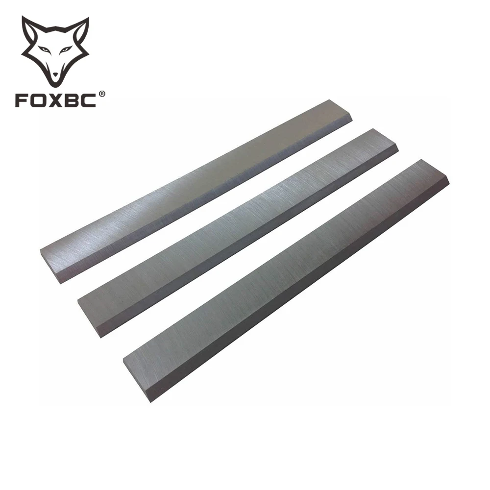 Foxbc 2 Sets 155Mm Jointer Messen Vervanging Craftsman 113-206931 & 113-232200 6-1/8 "hout Schaafmachine Blade Voor Houtbewerking