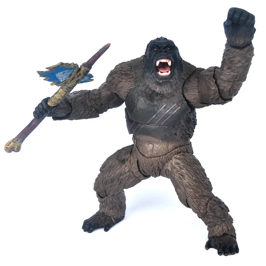 SHF KING KONG Gorilla Action Figure Sammlung Modell Spielzeug Geschenk Gelenke Bewegliche Vinyl Figur Puppe – Detail 3