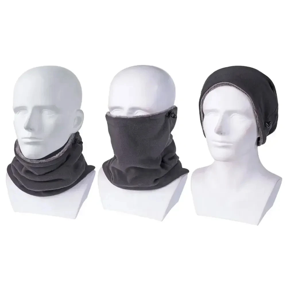 Winter MotorcycleWarm Mask Men Women Fleece Neck Outdoor Warmer Windproof Scarf Camping Hiking Balaclava Cycling Face Mask image 2