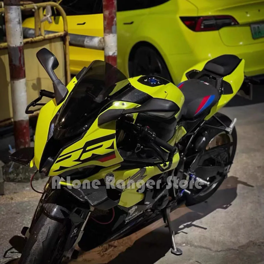 Motorcycle Sticker Decal For BMW S1000RR 2019 2020 2021 2022 2023 RR logo Head sticker New RR LOGO drawing