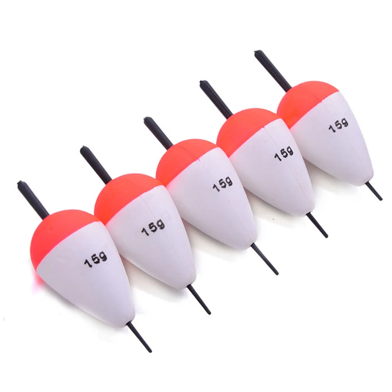Foam Fishing Floats EVA Fish Floats Bait Fishing Buoys 2g/3g/5g/10g/15g/ 20g/35g/40g/60g Buoy Fishing Accessories