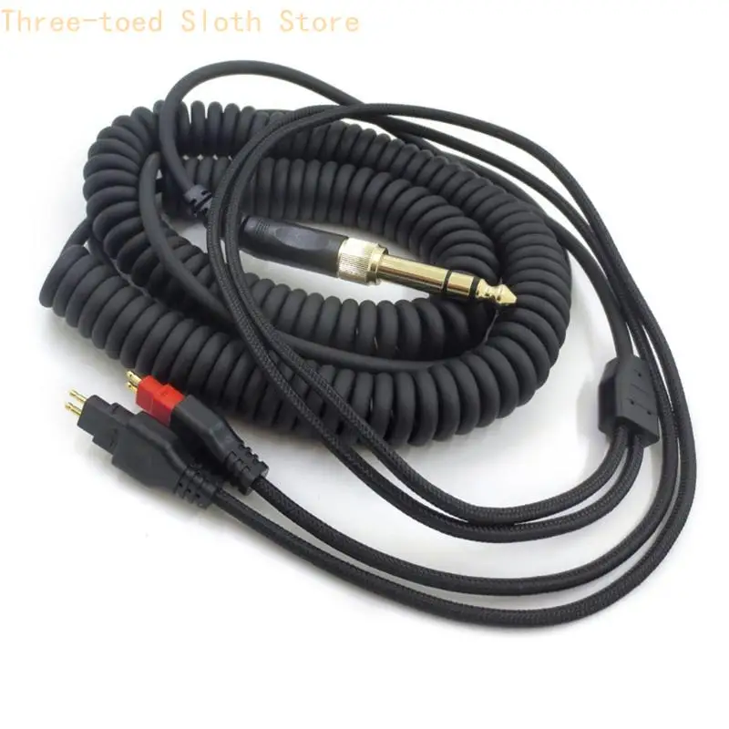 Voller geschichteter Stecker-Klinkenkabel für Senn Heiser HD650 HD600 HD66 Kopfhörer E74A – Detail 8