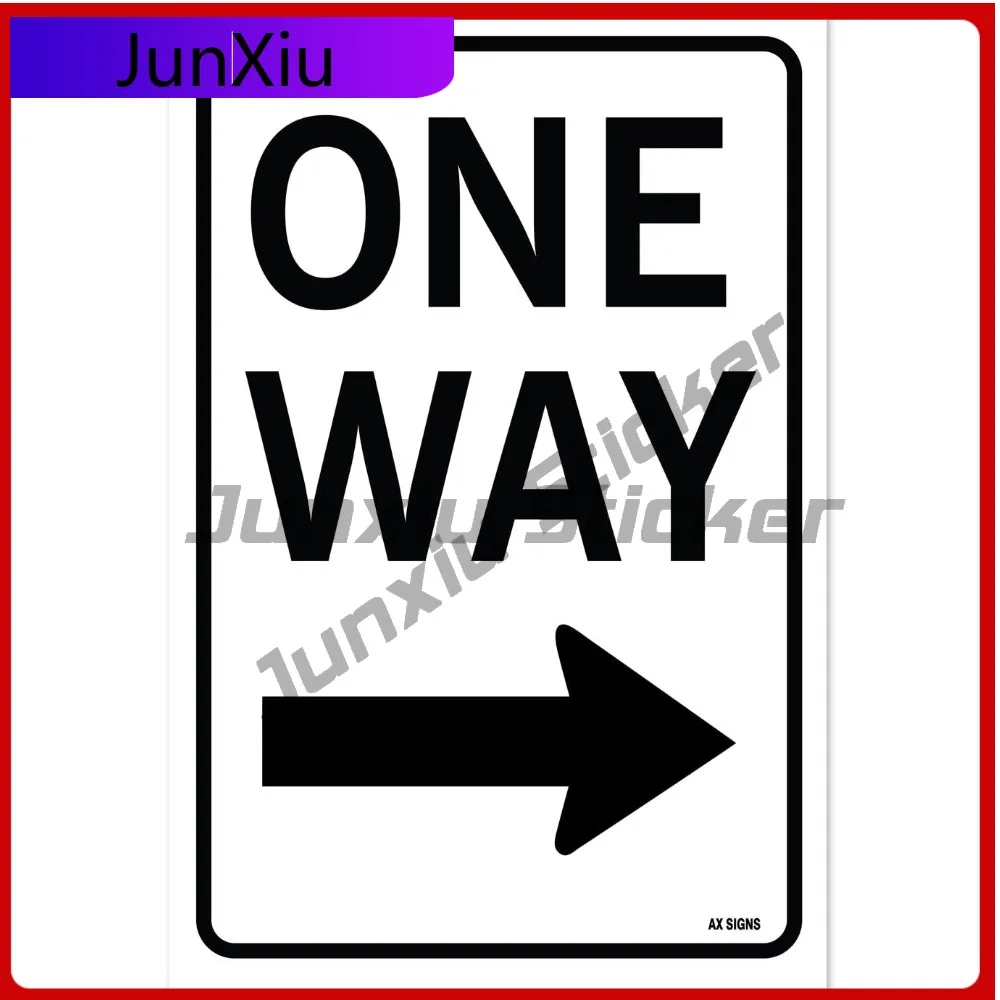 One Way with Right Vintage Car Laptop Motor Home Bumper Boat Walls Decal Gift Cool Vintage Cool Cool Vintage Retro Unique