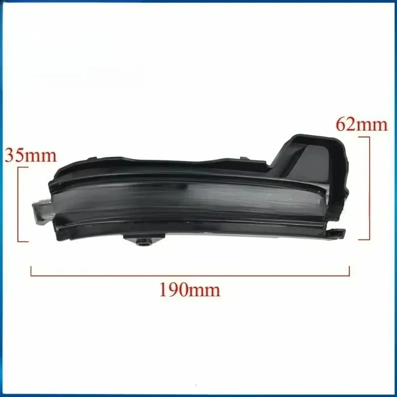 جديد لمرآة الجناح الديناميكي بدوره إشارة مؤشر LED ضوء L + R 2016-2019 مرآة الرؤية الخلفية بدوره إشارة #2