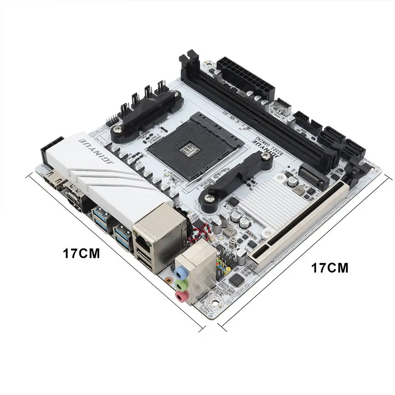 JINGYUE B550I GAMING Motherboard AM4 PCIe 4.0 Dual M.2 DDR4 Mini