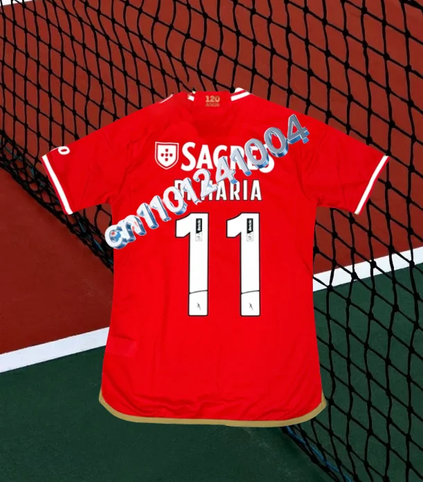 

Summer Hot Selling Fan 23_24 #11 Season Benfica Home Jersey 120th Anniversary Men's Quick Drying Breathable Children's T-Shirt