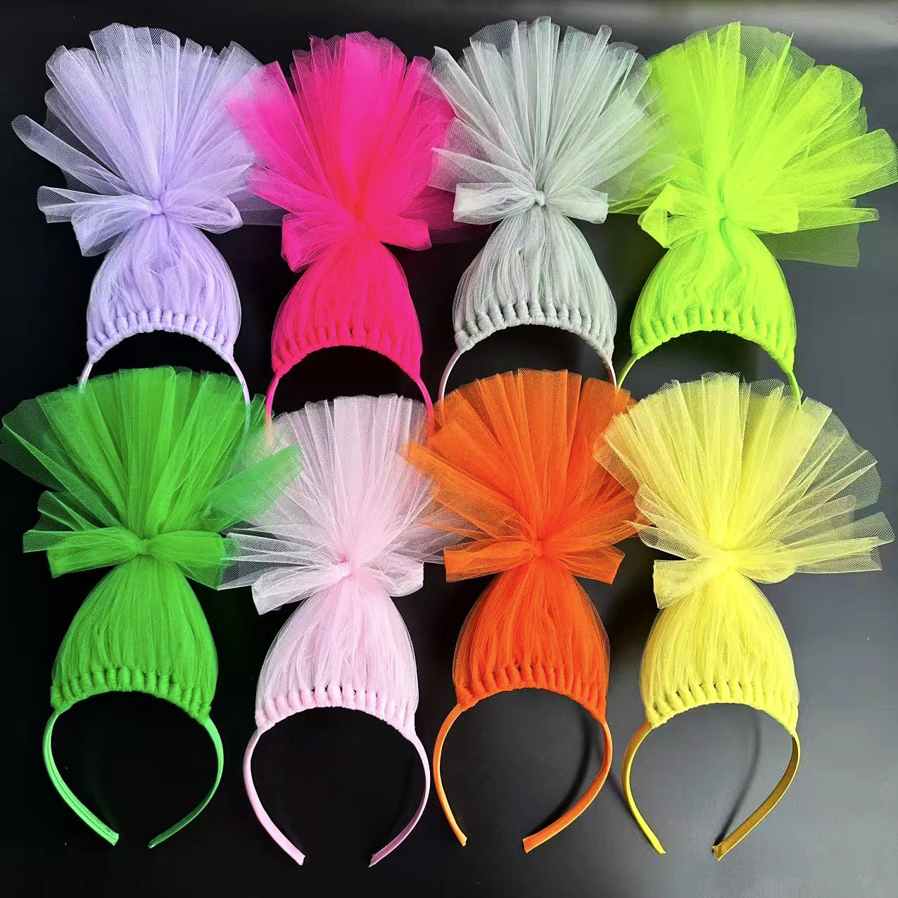 Trolls Poppy Princess Party Performance Hair Accessories Personalized Hairbands Halloween Cosplay Props Headgear Gift