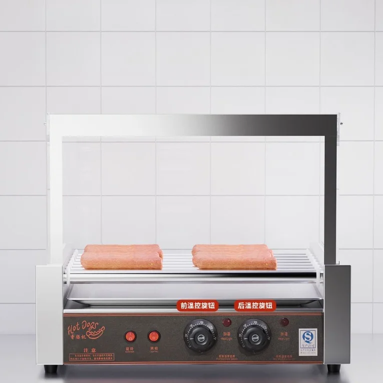 Automatic Sausage And Hot Dog Maker Desktop Machine for  Commercial And Home Use with Temperature Control 304 Stainless Steel