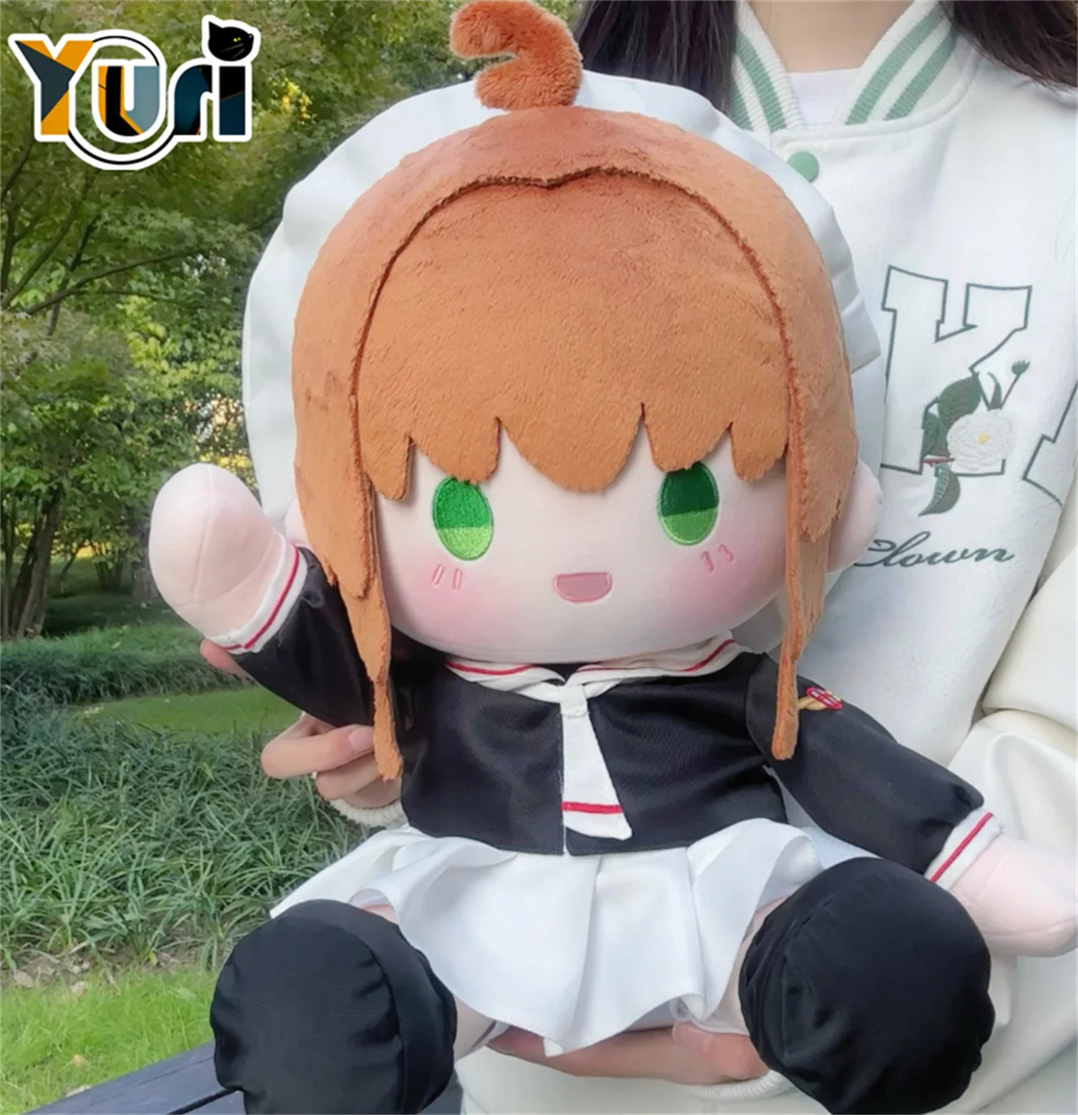 

Юрий аниме KINOMOTO SAKURA 40 см плюшевая кукла игрушечная одежда костюм наряд милый реквизит для косплея подарок