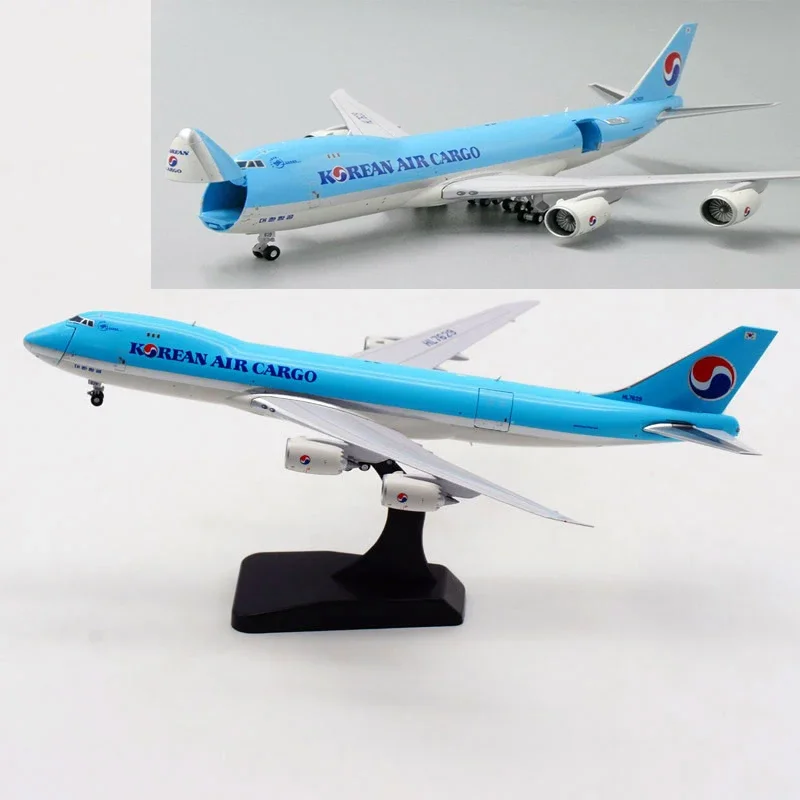 Đế Hít 1:400 Quy Mô B747-8F HL7629 Mẫu Hàn Quốc Hàng Hóa Hàng Không Hãng Hàng Không W Đổ Bộ Bánh Răng Hợp Kim Máy Bay Máy Bay Màn Hình Bộ Sưu Tập