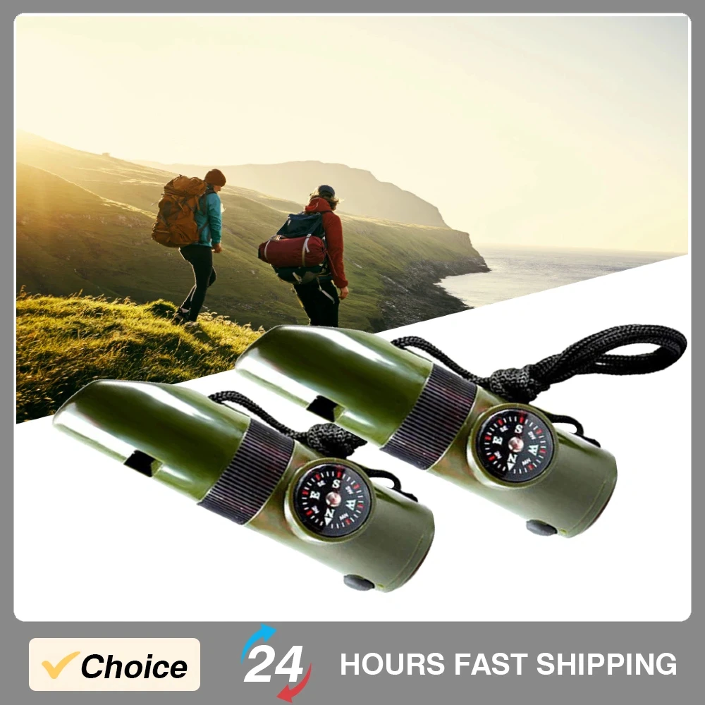 2PCS Outdoor Whistl…
