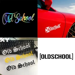 Car Door Old school Auto Stickers On The Car Interesting Reflective Car Stickers Decals