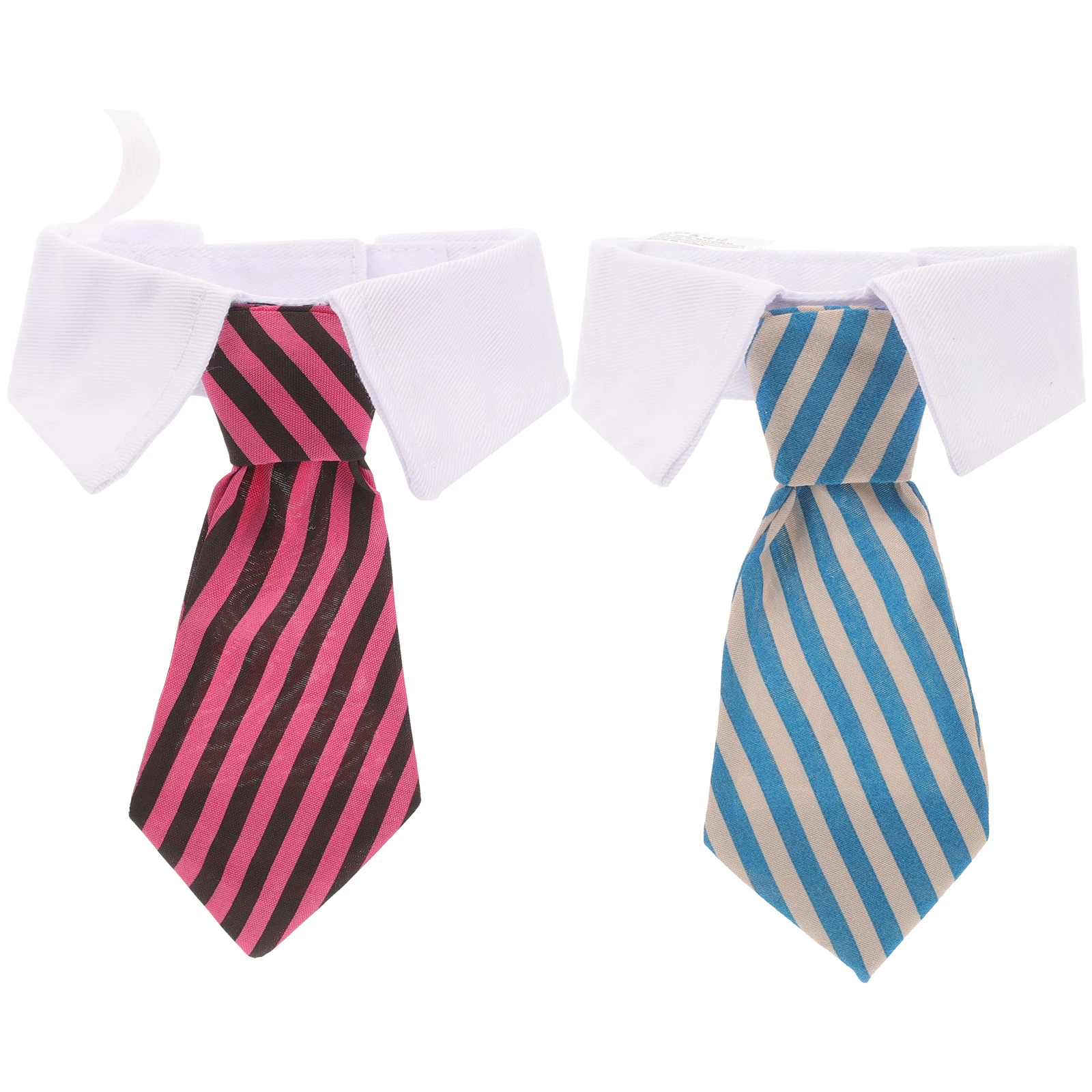 

3 Pieces Adjustable Pets Dog Cat Pet Costume Necktie Collar for Small Dogs Puppy Grooming Accessories - Size S