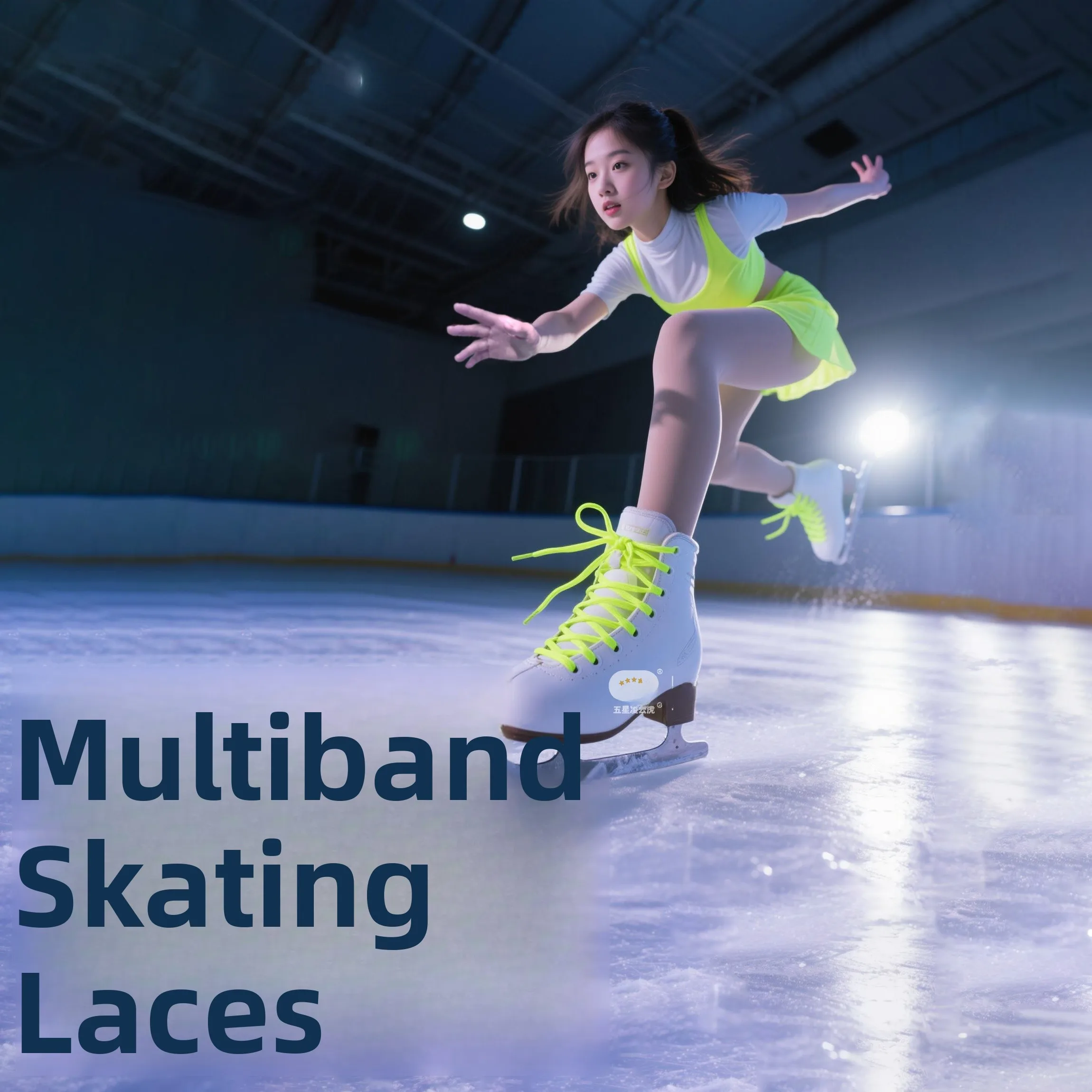 

Ультра-прочные шнурки для катания на коньках, 300 см, удлиненные противоскользящие встроенные алмазные прочные и прочные шнурки для фигурного катания